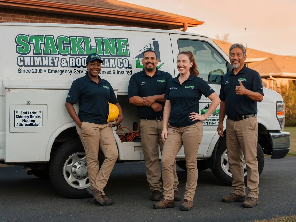 Chimney flashing repair company in Northville, SD